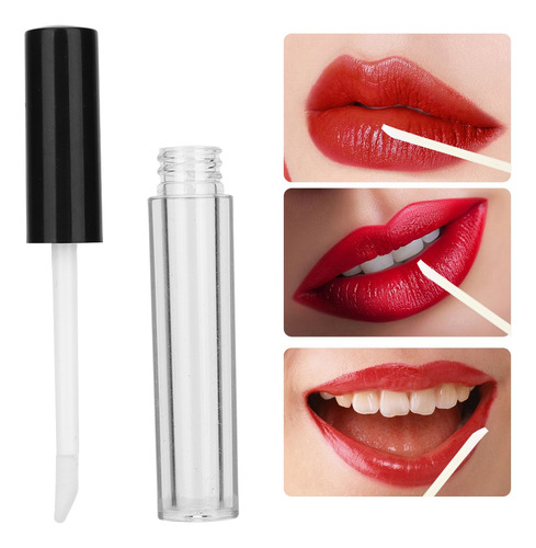 Frasco De Brilho Labial, 10 Unidades, Tubo Vazio Transparent