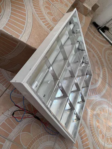 Luminárias 62x62 Usadas Todas Com Lâmpada