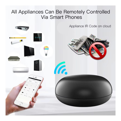 Control Remoto Universal Smart Ir Wifi Tuya Smart Abi