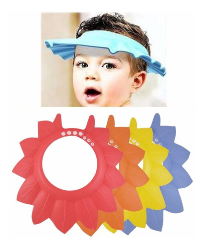 Sombrero Gorro De Baño Ajustable Para Bebe Mifanqi Amarillo