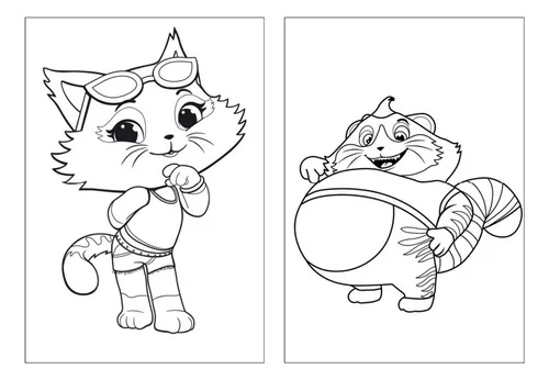 44 Gatos desenhos para colorir imprimir e pintar - Desenhos para