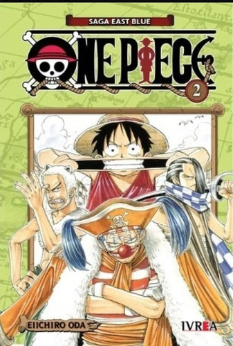 Manga/ One Piece Vol. 2/ Eiichiro Oda / Ivrea
