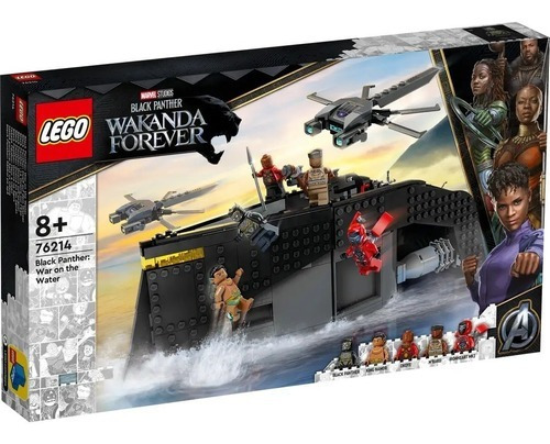 Lego Black Panther Wakanda Forever Ataque En Las Aguas 545pz