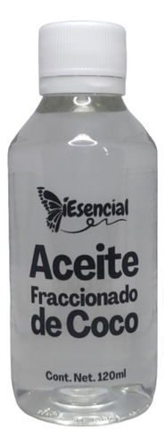  Aceite De Coco Fraccionado Uso Cosmético 120ml