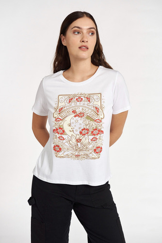 Remera Mujer Billabong Midnight Blooms 