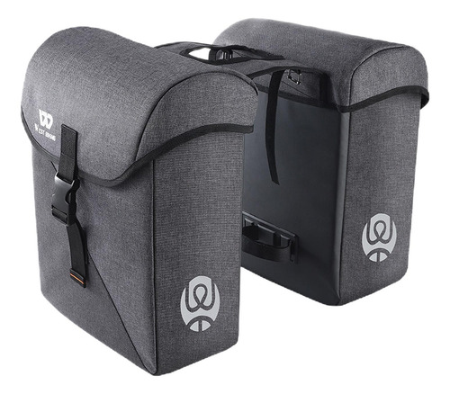 Alforjas Dobles Para Bicicleta, Bolsa Trasera Reflectante