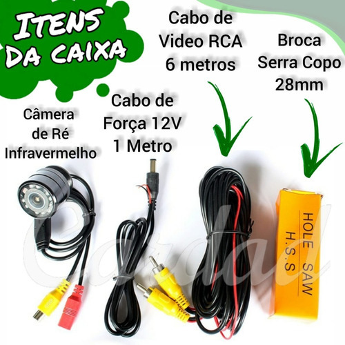 Cámara infrarroja Tech Impot Cannon para coche o camioneta