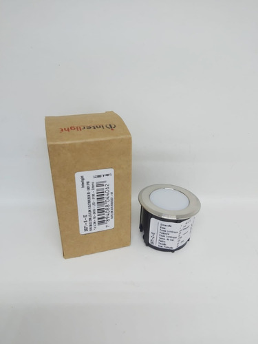 Balizador Coin Interlight 3971-s-ie 0,3w 2700k Inox Branco-quente