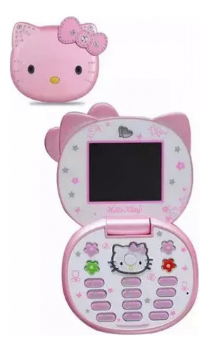 Miniteléfono K688 Hello Kitty Con Tapa, Bonito Par De Teléfo