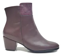 Comprar Botas Botineta Cuero Mujer De Vestir Mujer Invierno Art 3900