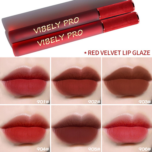 Batom, Esmalte, Veludo Vermelho, Cores Foscas