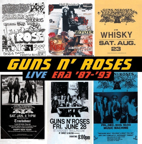 Guns N' Roses - Live Era '87-'93 - 2cd's  Nuevo 