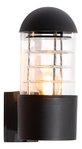 Aplique De Pared Exterior, Ip44, Acabado Negro, 10w, 1 Luz