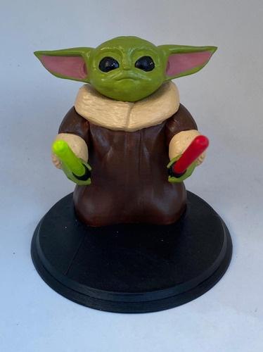 Soporte Baby Yoda Star Wars Para Joystick Y Celular