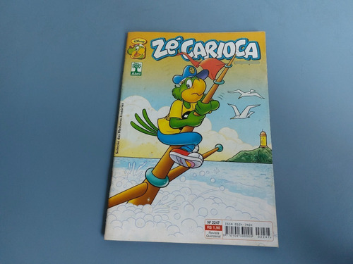 Antigo Gibi Zé Carioca Nº 2247 Editora Abril Disney 2003 (Usado)