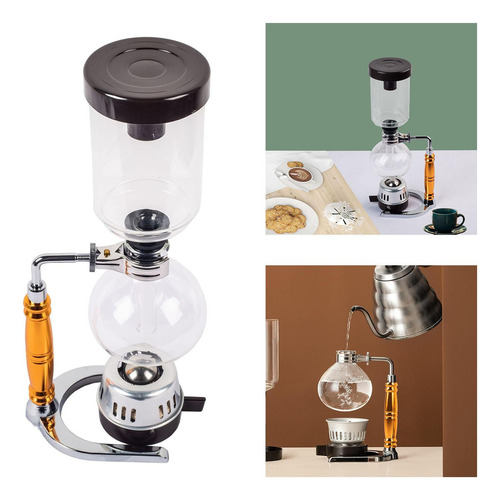 For Cafetera De Sifón De Vidrio, Máquina Para Hacer Té 5