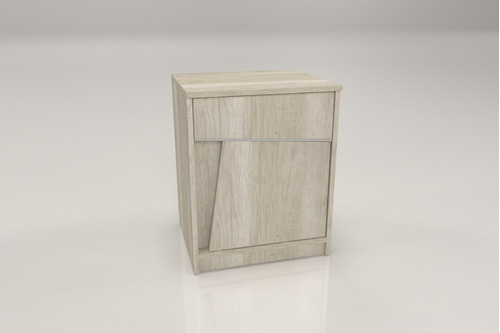 Mesa De Luz 1 Cajon 1 Puerta- 52 X 68 X 36- Kendor