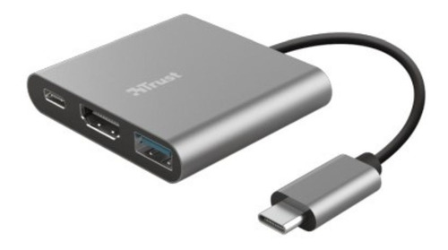 Adaptador Usb, Tipo C Y Hdmi, Dalyx 3-1 Trust