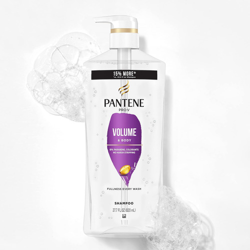 ChampĂș Pantene, Paquete Doble Con Tratamiento Capilar, Volum