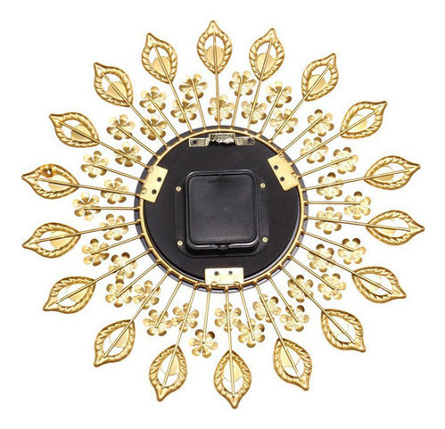 - Reloj Mural Creativo De Pavo Real De Diamantes De Imitac