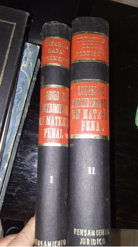 Código De Procedimientos En Materia Penal. 2 Tomos.seyahian