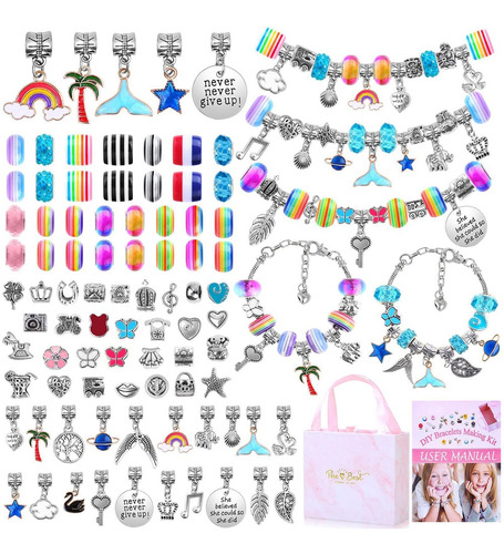 Set De Pulseras Para Niña, Accesorios De Lujo, Pulsera De Me