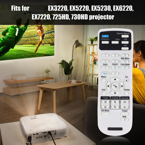 .. Reemplazo Del Mando A Distancia Del Proyector Para Epson