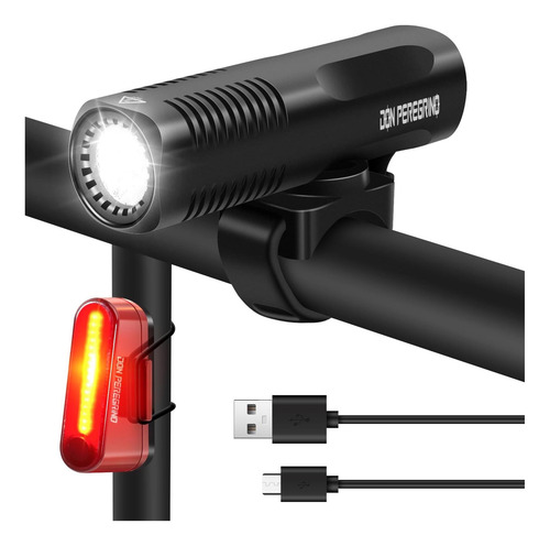 Luces De Bicicleta Delantera Y Trasera 1200 Lúmenes-luz De