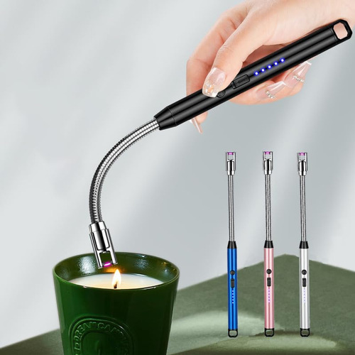 Encendedor De Arco Recargable Usb, Resistente Al Viento Y Co