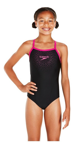 Traje De Baño Speedo Gala Logo Medallist Mujer Natacion