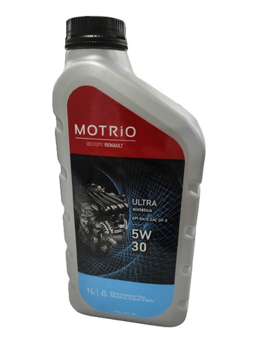 Óleo 5w30 Sn Sintético Motrio Gf-5 1 Litro 