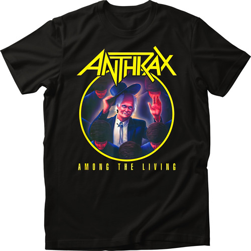 Playera Anthrax Among The Living Hombre