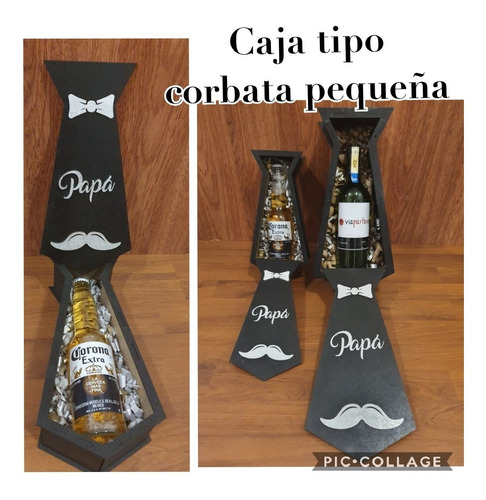 Cajas Personalizadas De Madera Tipo Corbata 