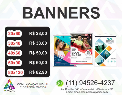Imagem 1 de 9 de Banners Personalizados