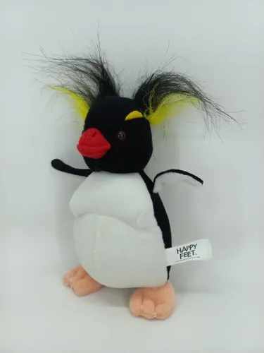Peluche Happy Feet Pinguino Amoroso 16 Cm De Uso MercadoLibre