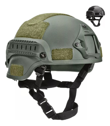 Cascos Militares Tácticos, Verdes