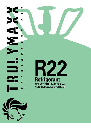 Gas Refrigerante R22 Garrafa 3.4 Kg