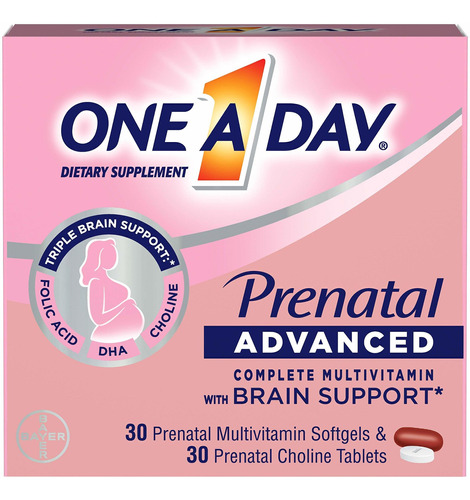 One A Day Multivitamnico Completo Prenatal Avanzado Para Muj