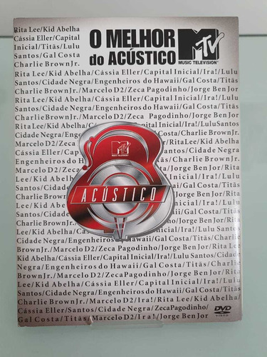 Dvd - O Melhor Do Acústico Mtv