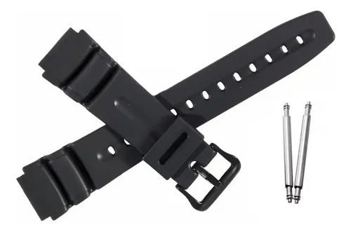 Bracelet De Montre Casio En Résine Noire - Pour DW-280, DW-340, Neuf