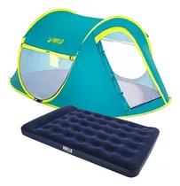 Comprar Set Camping Bestway 2p C\u002F Carpa Autoarmable Colchón Inflador