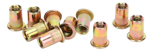 Tuercas De Remache De Acero Al Carbono, 200 Piezas, Insertos