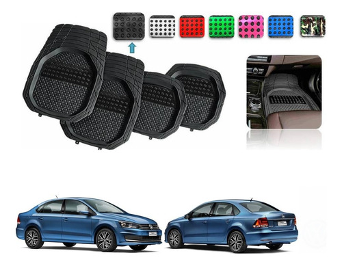 Tapetes 4pz Charola 3d Color Vw Vento 2014 A 2022