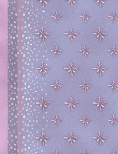 Libro: Wide Ruled Notebook: Cute Aesthetic In Purple, Lilac 