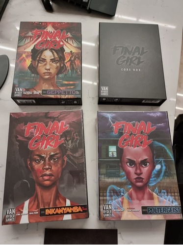 Final Girl + 3 Expansiones Juego De Mesa Kickstarter