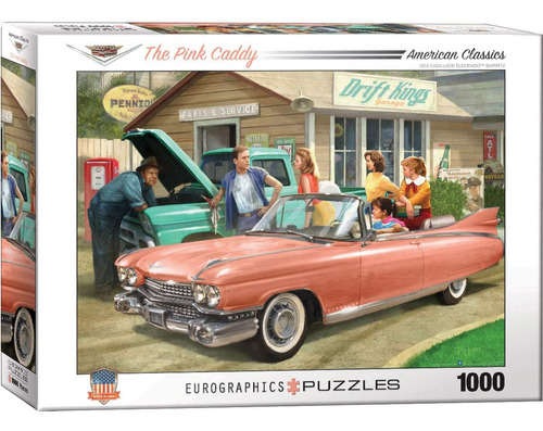 Eurographics The Pink Caddy Por Nestor Taylor Puzzle De 1000