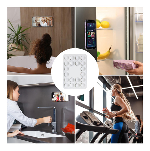 Soporte De Silicona Para Teléfono Con Ventosa Soporte De Suc