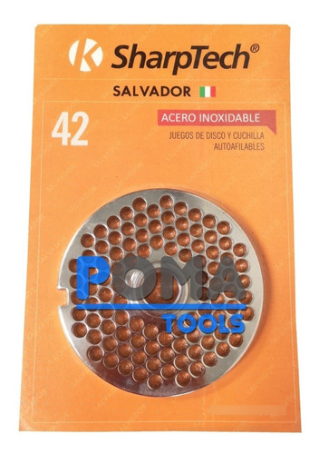 Disco Picadora De Carne Nº 42 Autoafilable 9 Mm Salvador