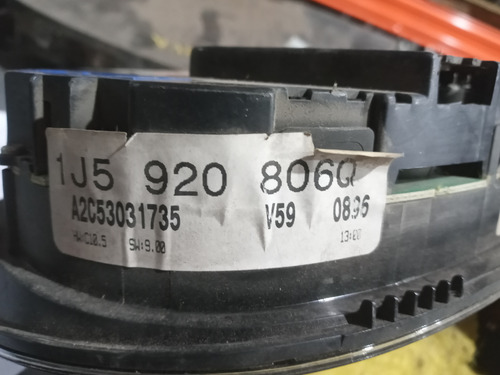 Instrumental De Tablero Volkswagen Bora Tdi Usado 2417910 Negro (Usado)