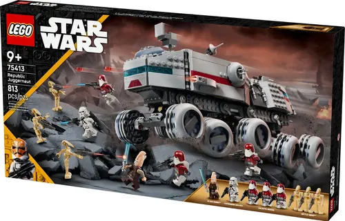 Conjunto de construção star Wars Guerra Dos Clones juggernaut